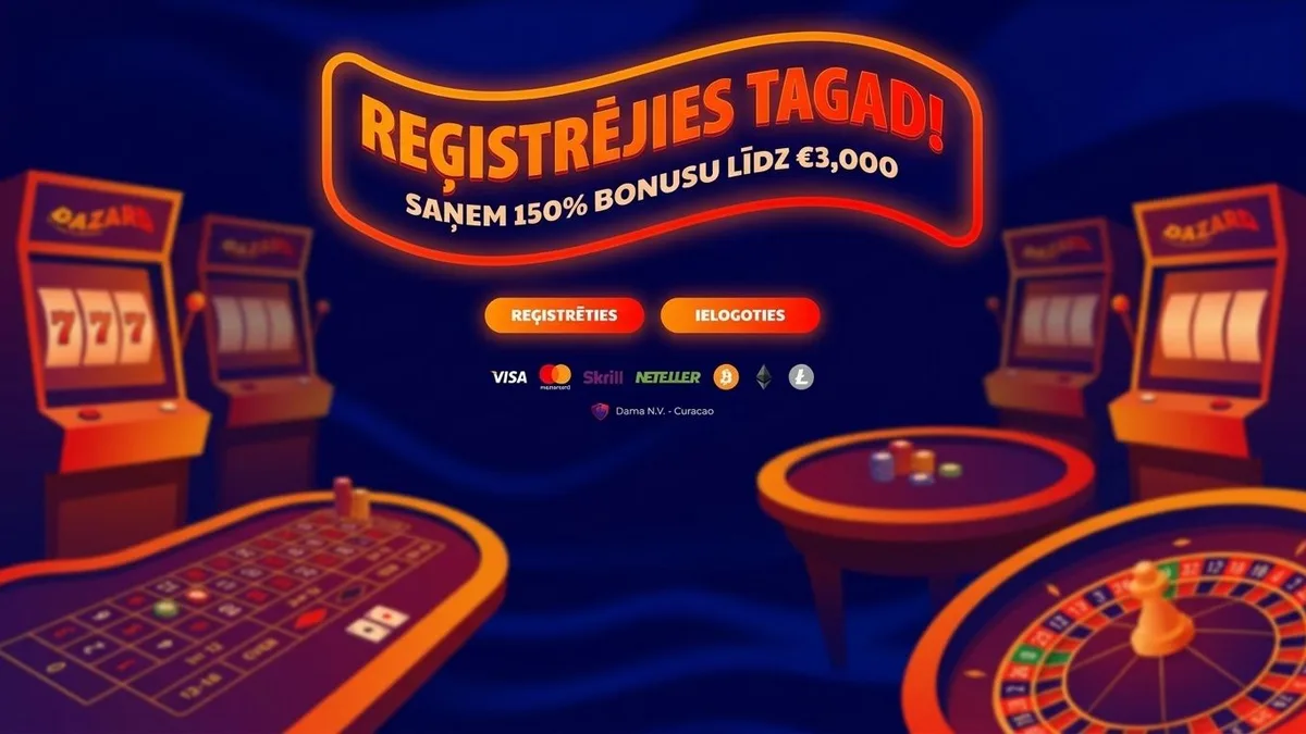 Reģistrācija ar bonusu